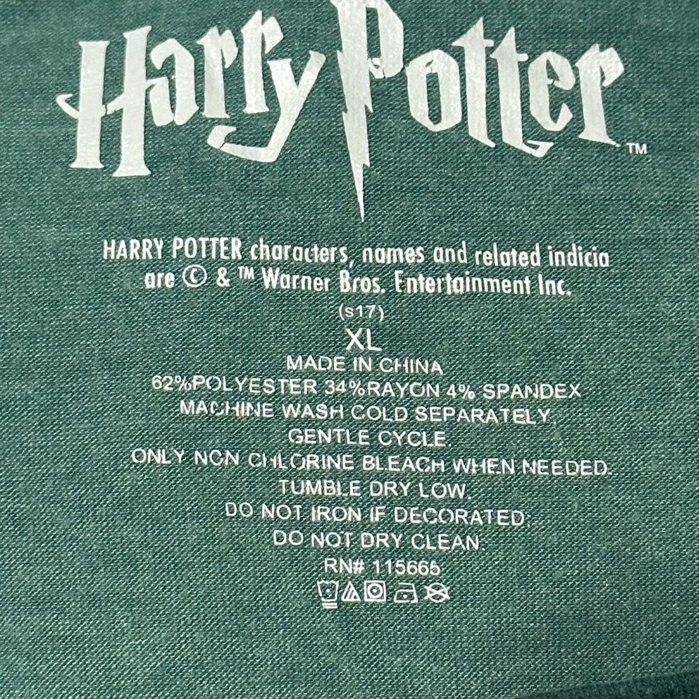 Harry Potter, tank top shirt, green, XL - Picture 3 of 6